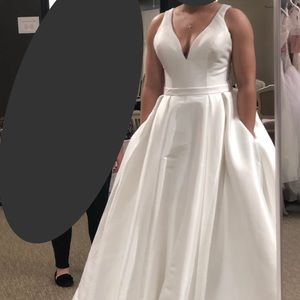 Simple Ballgown by Allure Bridals